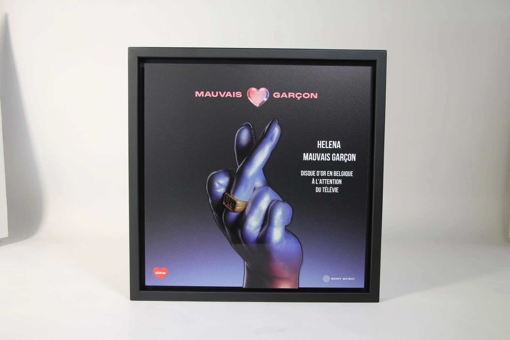 disque d'or imprimé personnalisé